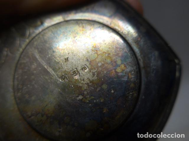 Escriban&iacute;a: Antiguo tintero modernista con marcaje en base, Plata ? - Foto 7