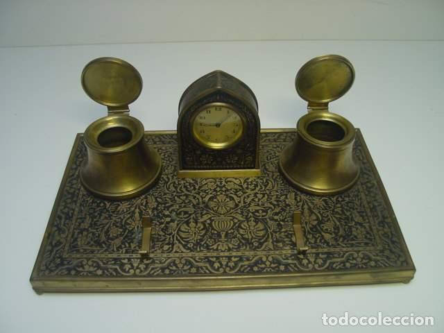 Escriban&iacute;a: ESCRIBANIA ANTIGUA DE METAL - Foto 2