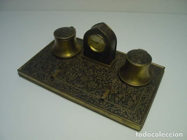 Escriban&iacute;a: ESCRIBANIA ANTIGUA DE METAL - Foto 3