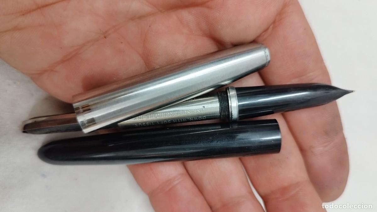 Escriban&iacute;a: Antigua pluma estilogr&aacute;fica parker - Foto 4