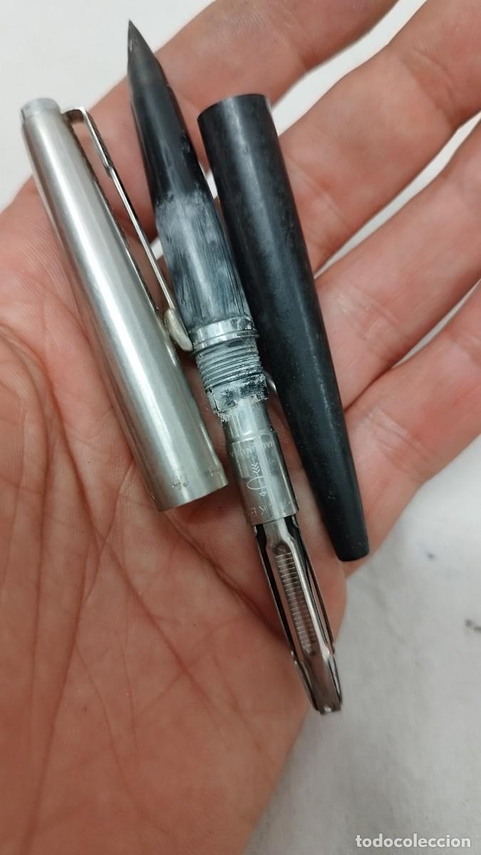 Escriban&iacute;a: Antigua pluma estilogr&aacute;fica parker - Foto 4