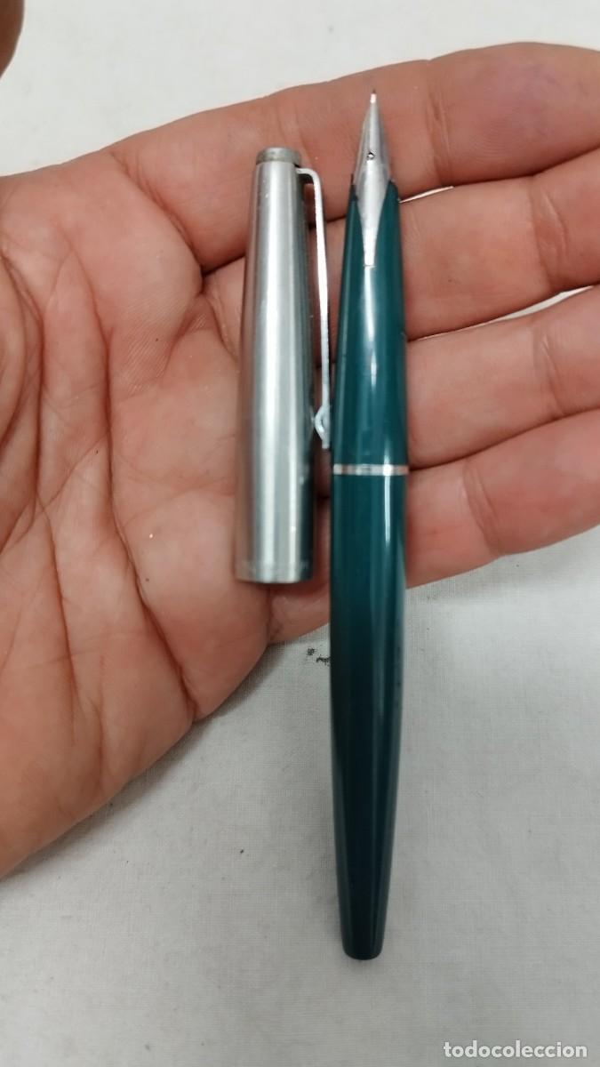Escriban&iacute;a: Antigua pluma estilogr&aacute;fica inoxcrom - Foto 4