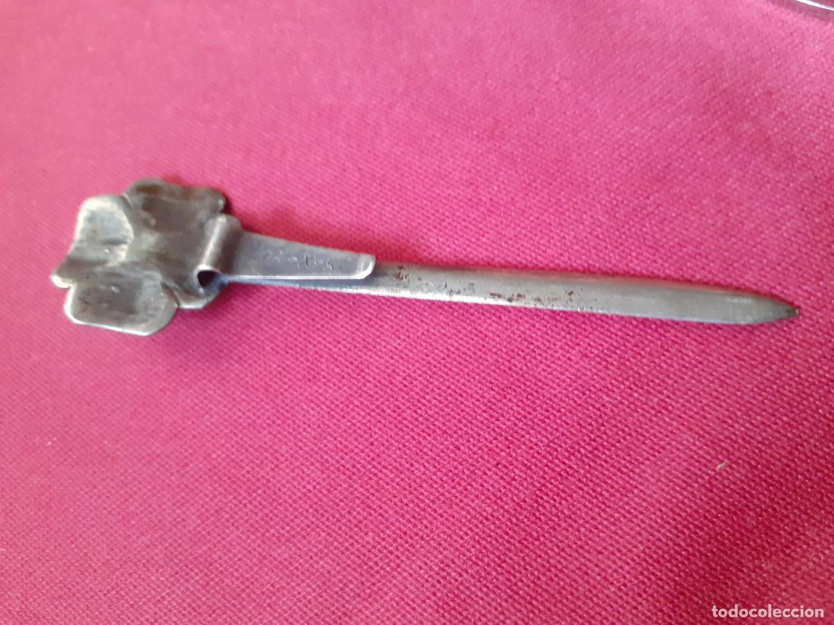 Escriban&iacute;a: Marca p&aacute;ginas de plata a&ntilde;os 70 - Foto 2