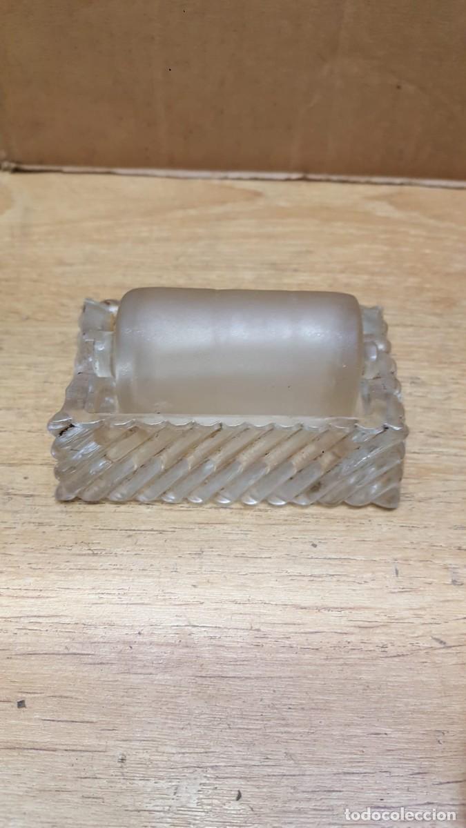 Escriban&iacute;a: ANTIGUO MOJA SELLOS DE CRISTAL MACIZO - Foto 1