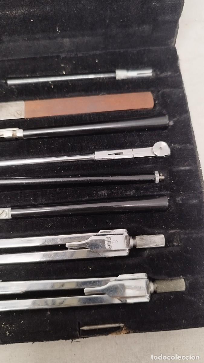 Escriban&iacute;a: Antiguo conjunto,juego de compas Precision . FA.P. - Foto 4