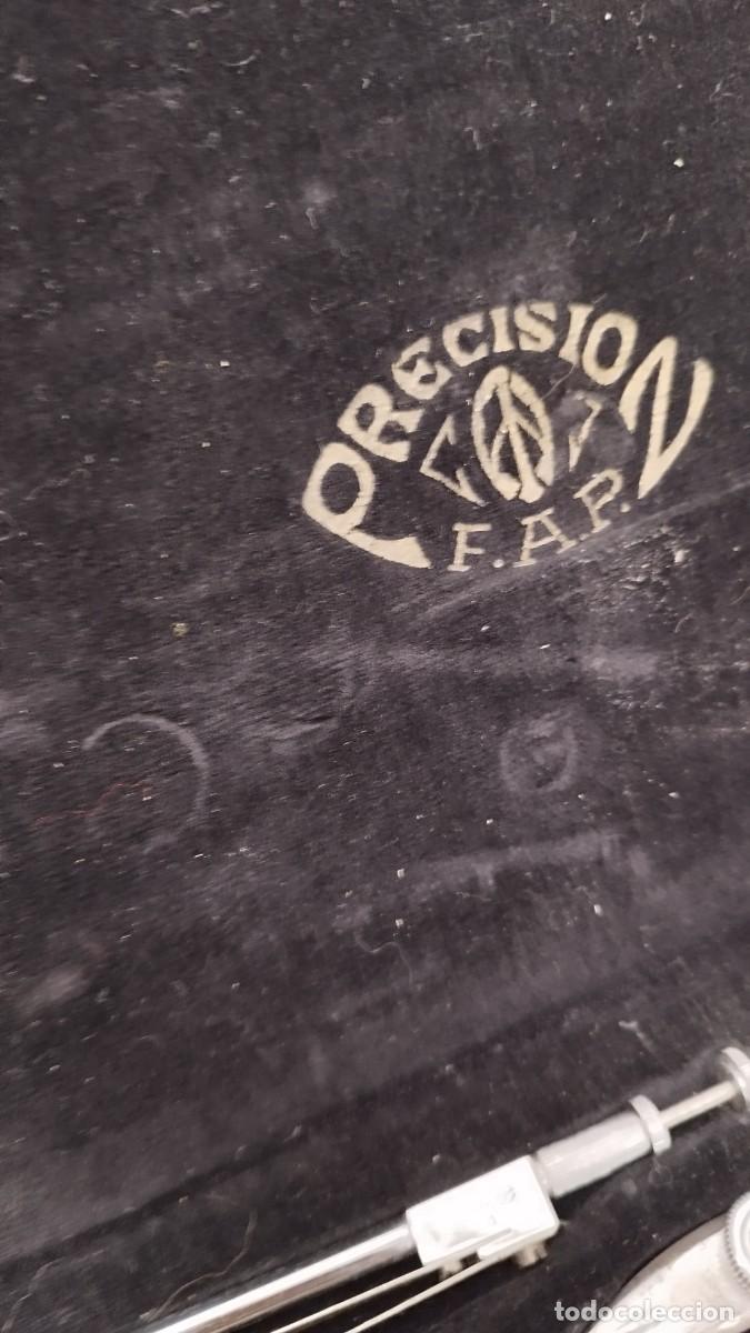 Escriban&iacute;a: Antiguo conjunto,juego de compas Precision . FA.P. - Foto 6