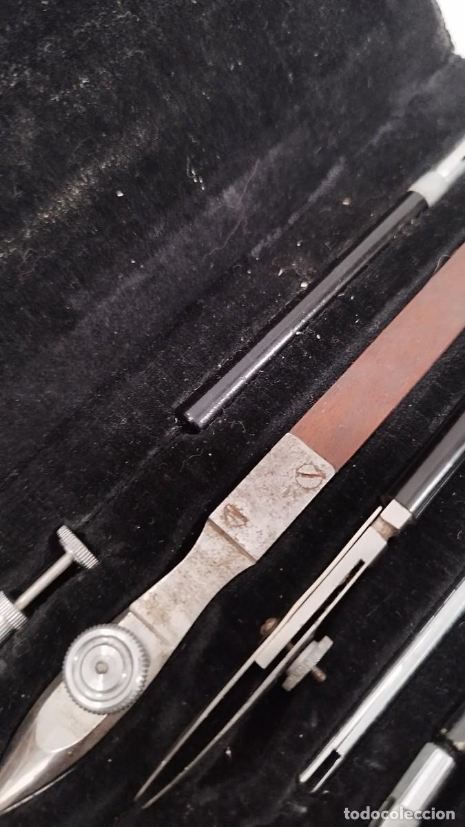 Escriban&iacute;a: Antiguo conjunto,juego de compas Precision . FA.P. - Foto 7