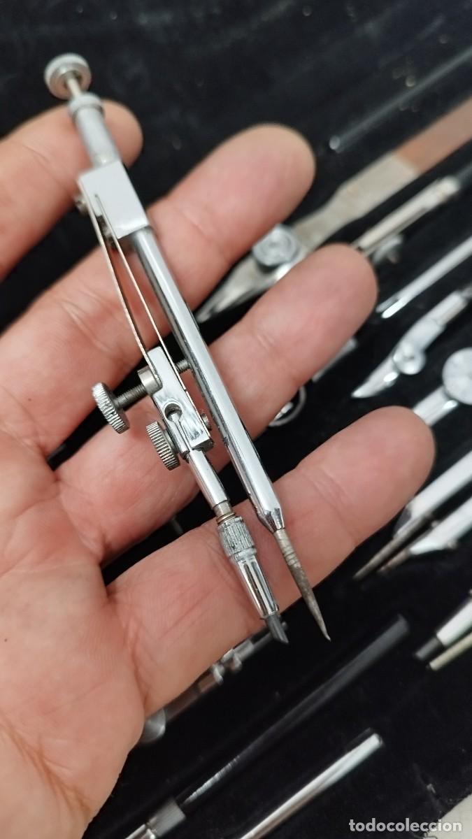 Escriban&iacute;a: Antiguo conjunto,juego de compas Precision . FA.P. - Foto 8