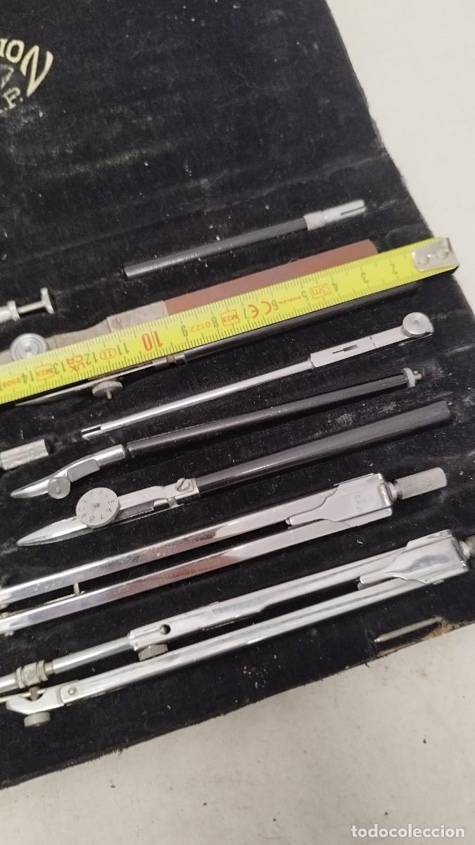 Escriban&iacute;a: Antiguo conjunto,juego de compas Precision . FA.P. - Foto 16