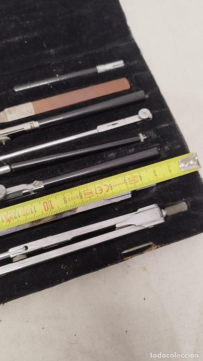 Escriban&iacute;a: Antiguo conjunto,juego de compas Precision . FA.P. - Foto 17