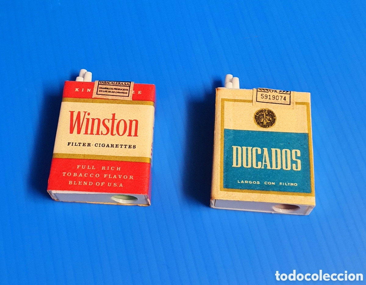 Escriban&iacute;a: SACAPUNTAS CIGARRILLOS TABACO ORIGINAL DE LA &Eacute;POCA - Foto 1