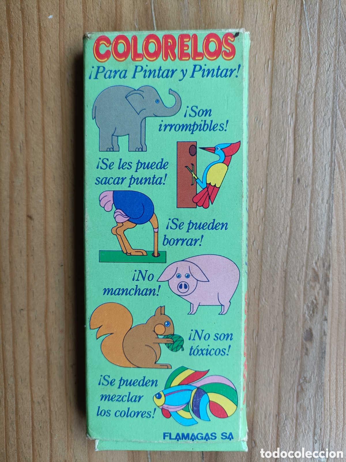 Escriban&iacute;a: Caja de ceras Colorelos A&ntilde;os 80 - Foto 2