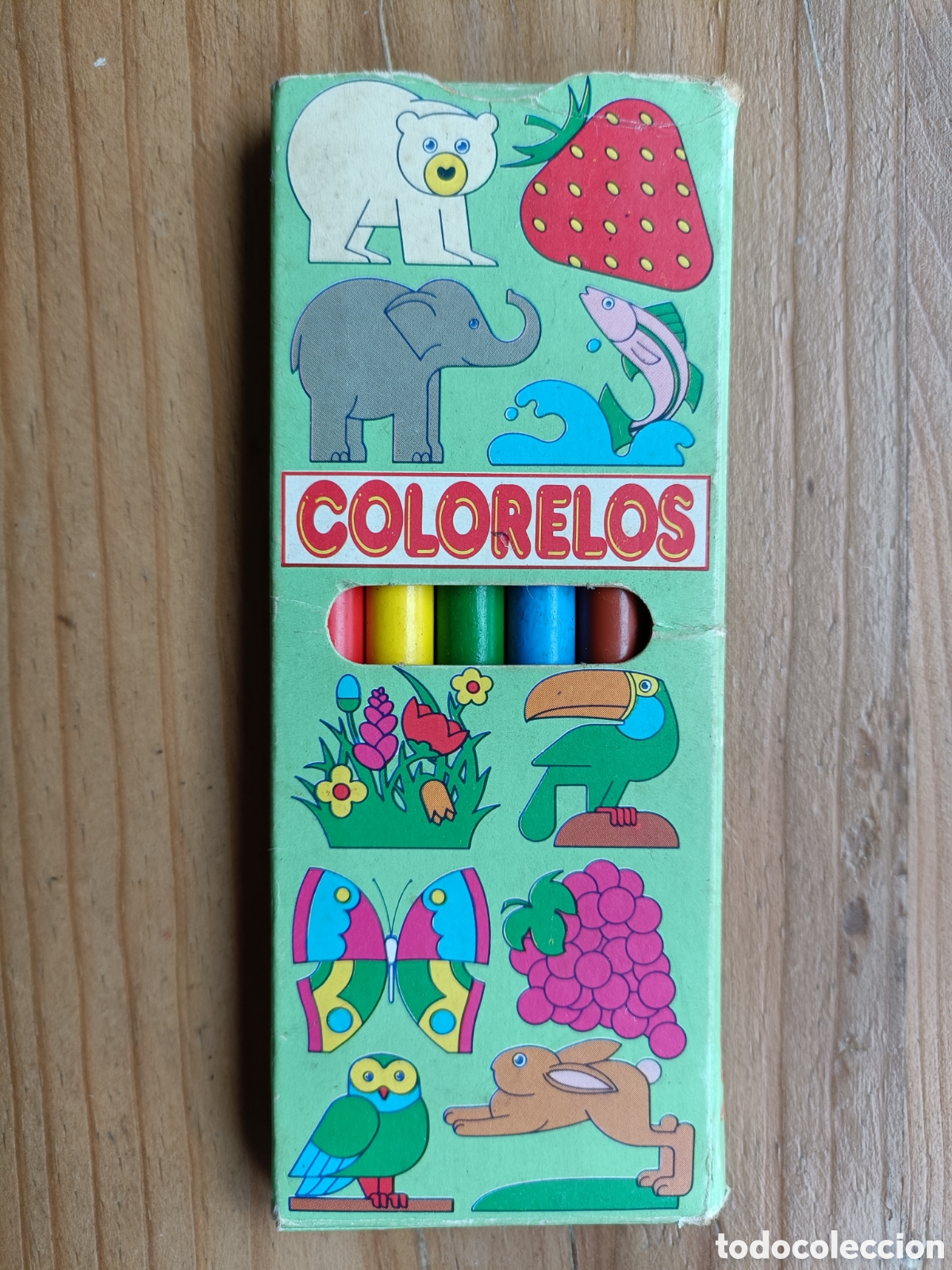 Escriban&iacute;a: Caja de ceras Colorelos A&ntilde;os 80 - Foto 1