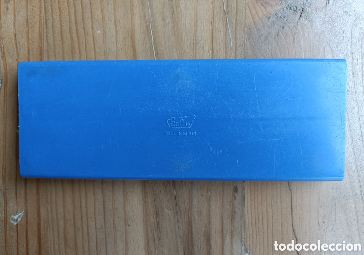 Escriban&iacute;a: Antiguo estuche de Los Pitufos Safta A&ntilde;os 80 - Foto 2
