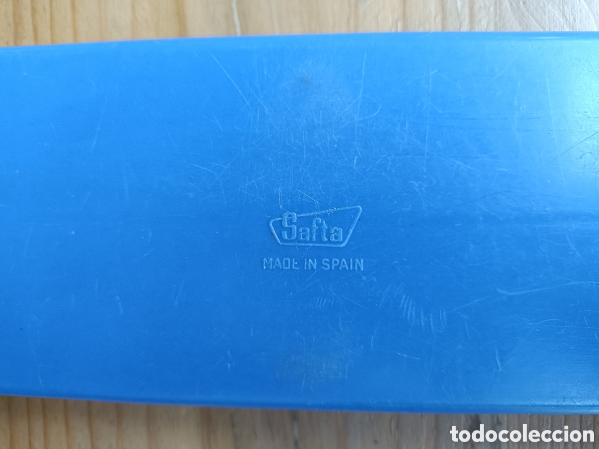 Escriban&iacute;a: Antiguo estuche de Los Pitufos Safta A&ntilde;os 80 - Foto 3