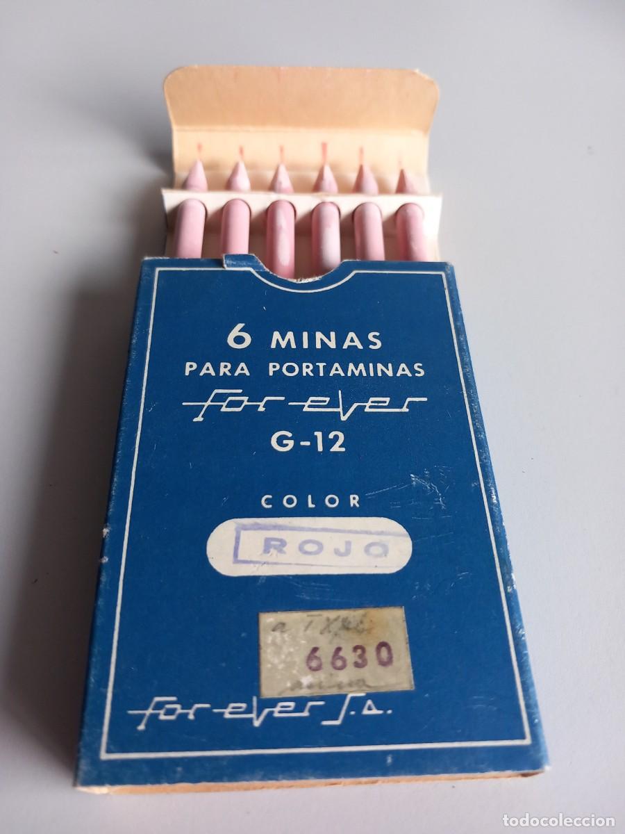 Escriban&iacute;a: 6 MINAS DE COLOR ROJO. FOREVER - Foto 1