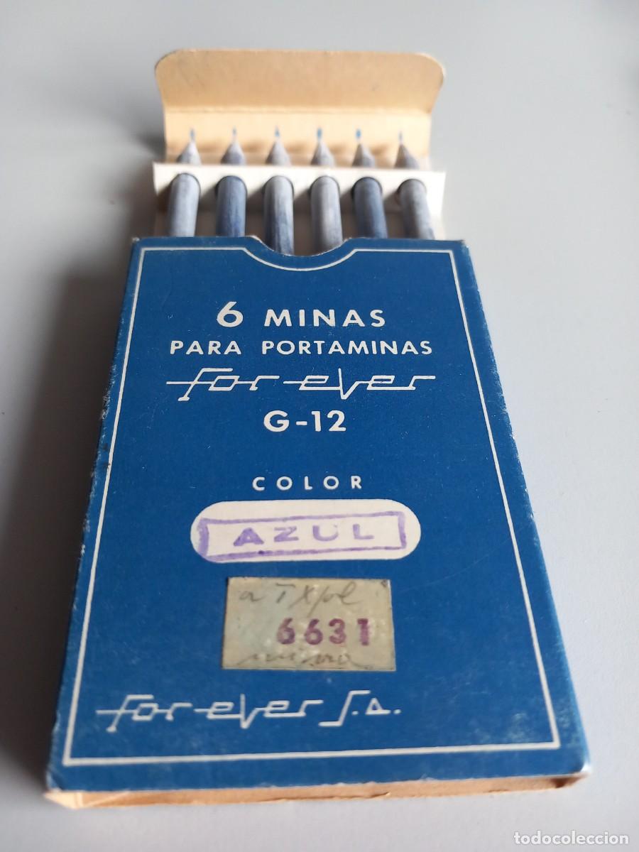 Escriban&iacute;a: 6 MINAS DE COLOR AZUL. FOREVER - Foto 1