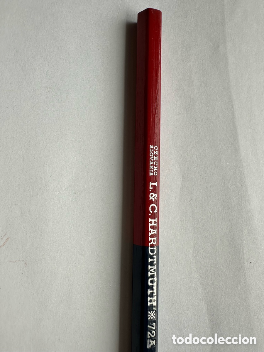 Escriban&iacute;a: L&aacute;piz L&C Hardtmuth N&ordm;72A bicolor - Foto 5