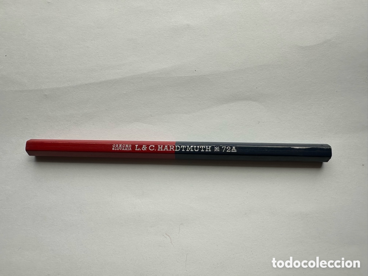 Escriban&iacute;a: L&aacute;piz L&C Hardtmuth N&ordm;72A bicolor - Foto 1