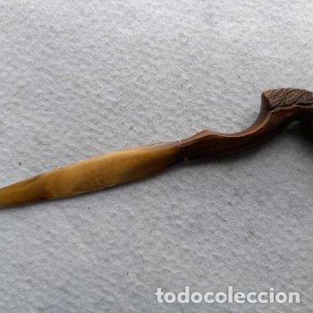 Escriban&iacute;a: Abrecartas Caballo de Madera. - Foto 7