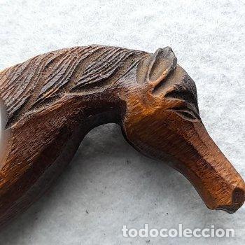 Escriban&iacute;a: Abrecartas Caballo de Madera. - Foto 1