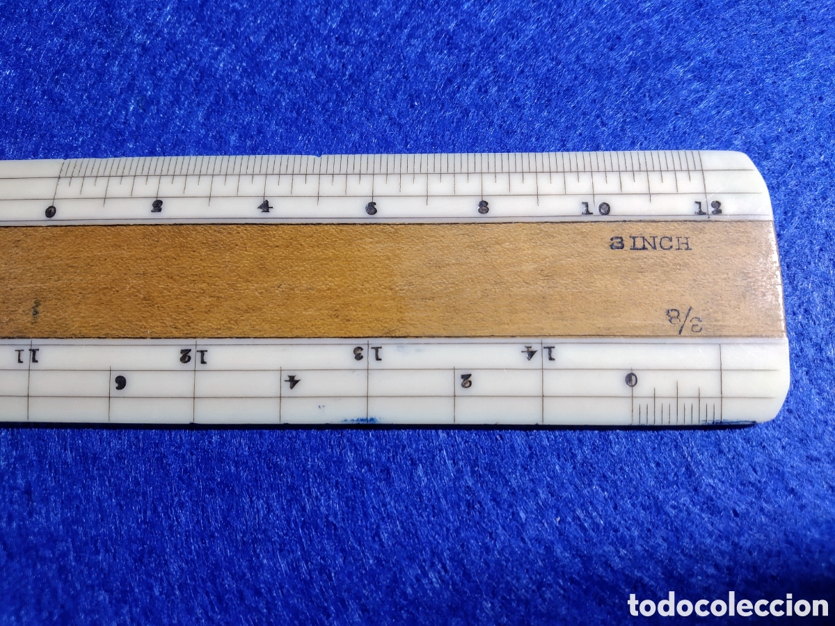 Escriban&iacute;a: ANTIGUA REGLA DE CALCULO INGLESA - Foto 9