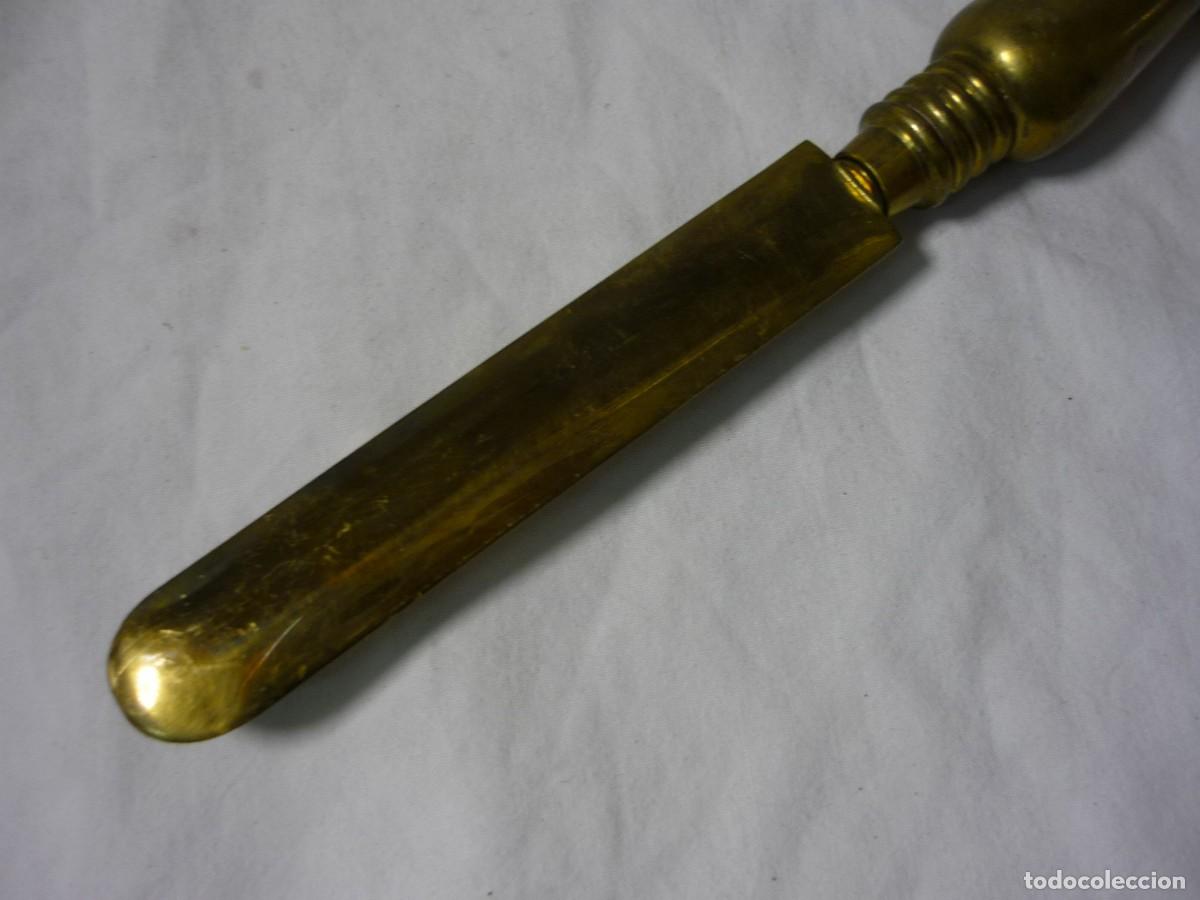 Escriban&iacute;a: Abrecartas de bronce macizo Art Espa&ntilde;a - Foto 3