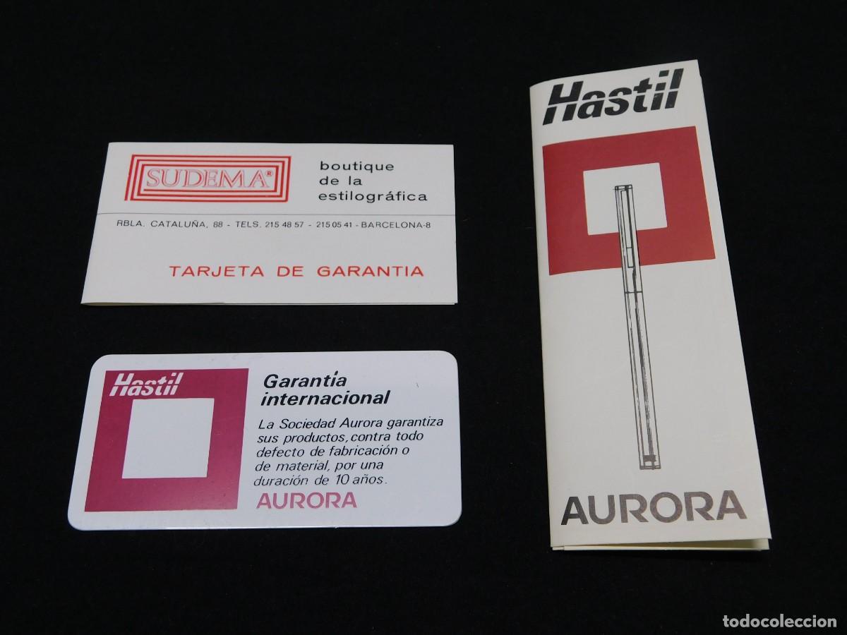 Escriban&iacute;a: PLUMA HASTIL AURORA CON ESTUCHE - Foto 2