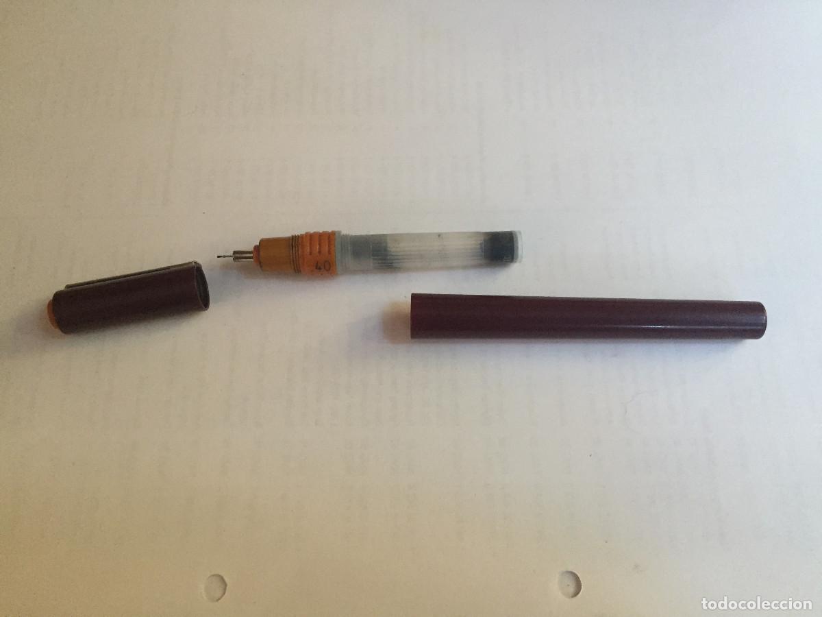 Escriban&iacute;a: PLUMILLA ROTRING RAPIDOGRAPH 0,4 - Foto 2