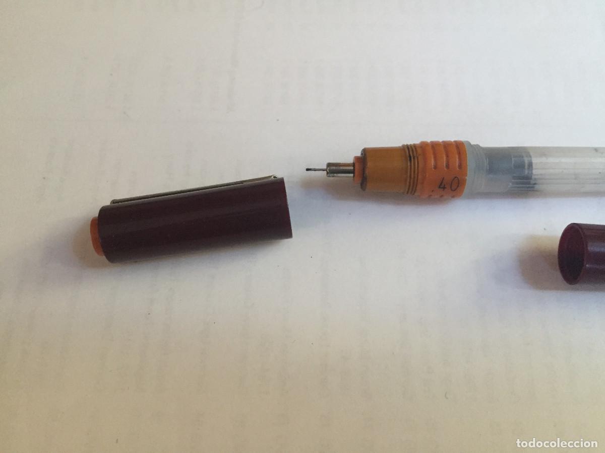 Escriban&iacute;a: PLUMILLA ROTRING RAPIDOGRAPH 0,4 - Foto 3