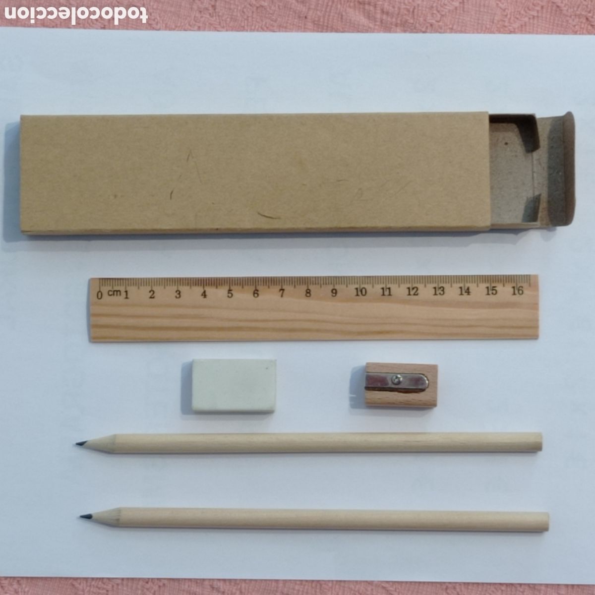 Escriban&iacute;a: ESTUCHE CARTON, C.E.EUROPA (BARCELONA) - Foto 2