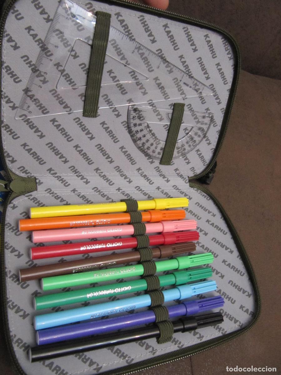 Escriban&iacute;a: ESTUCHE ESCOLAR KARHU CON ETIQUETA - Foto 4