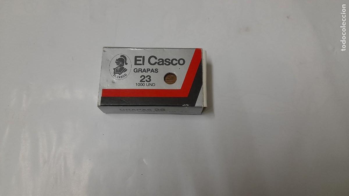 Escriban&iacute;a: Caja grapas para grapadora El Casco Olave Solozabal y C&iacute;a - Foto 1