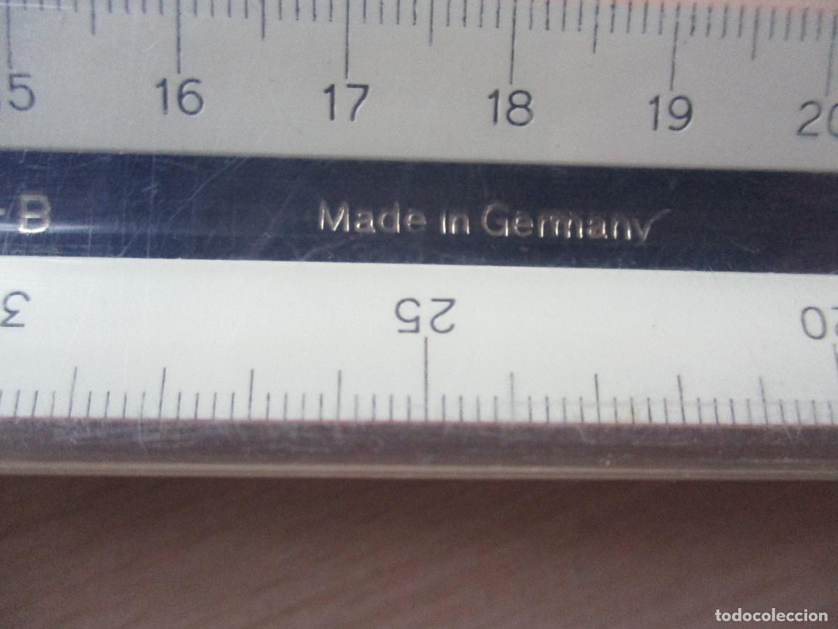Escriban&iacute;a: ESCALIMETRO FABER CASTELL GERMANY - Foto 4