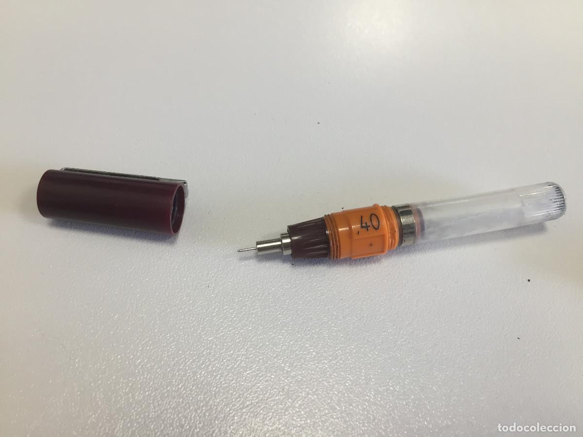 Escriban&iacute;a: PLUMILLA ROTRING ISOGRAF 0,4 - Foto 2