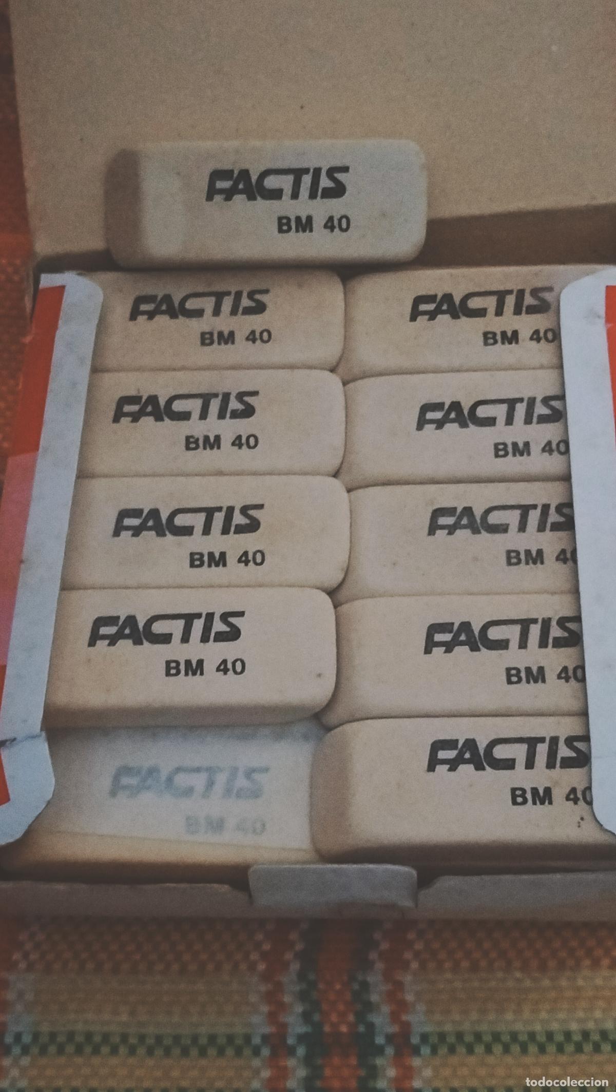 Escriban&iacute;a: ANTIGUA CAJA DE GOMAS FACTIS - Foto 3