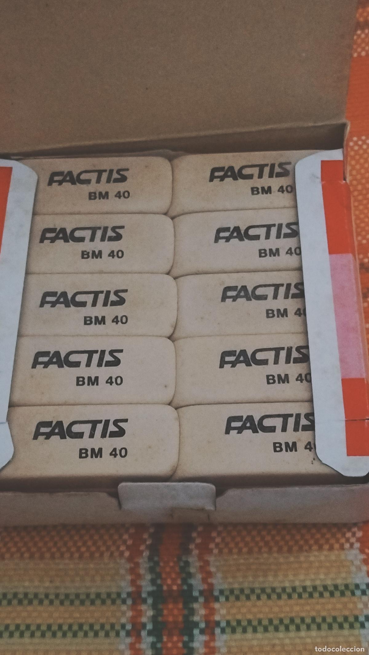 Escriban&iacute;a: ANTIGUA CAJA DE GOMAS FACTIS - Foto 1