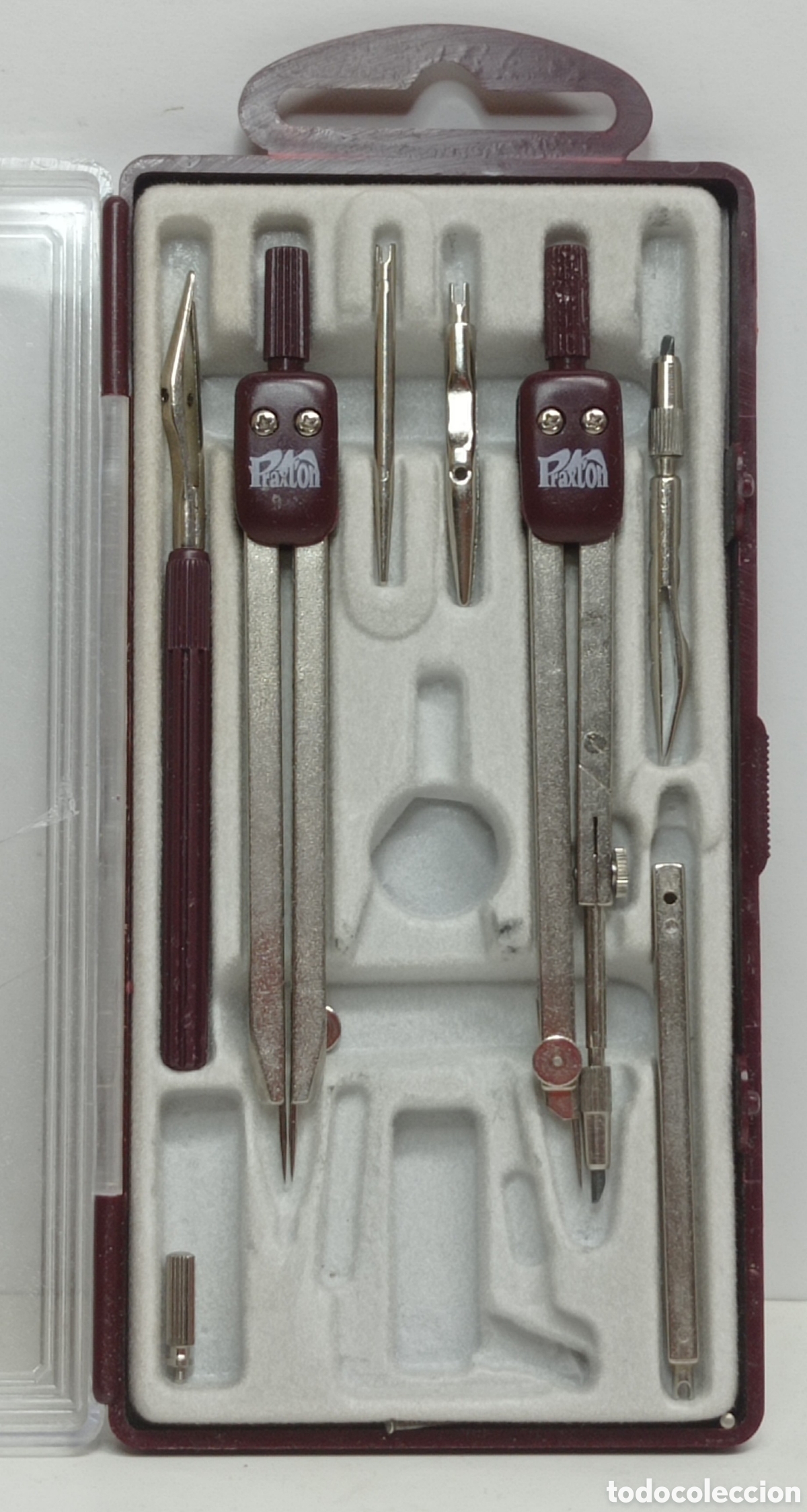 Escriban&iacute;a: ESTUCHE COMPAS PRAXTON. -INCOMPLETO- - Foto 2