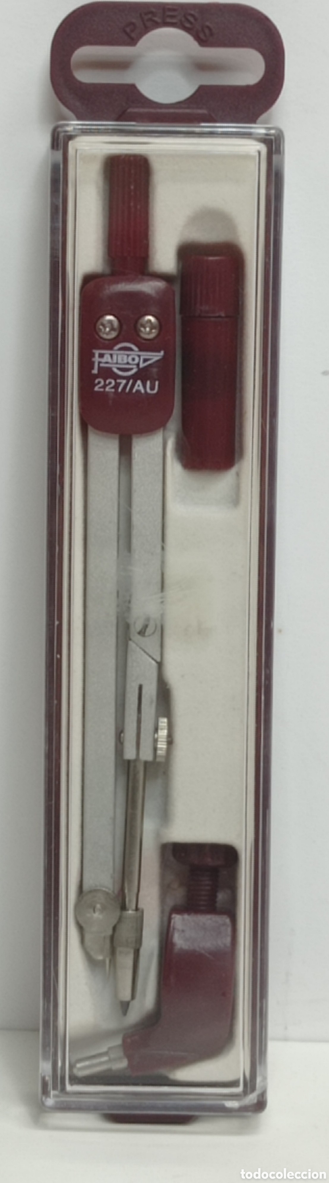 Escriban&iacute;a: ESTUCHE COMPAS FAIBO 227/AU. -COMPLETO- - Foto 1
