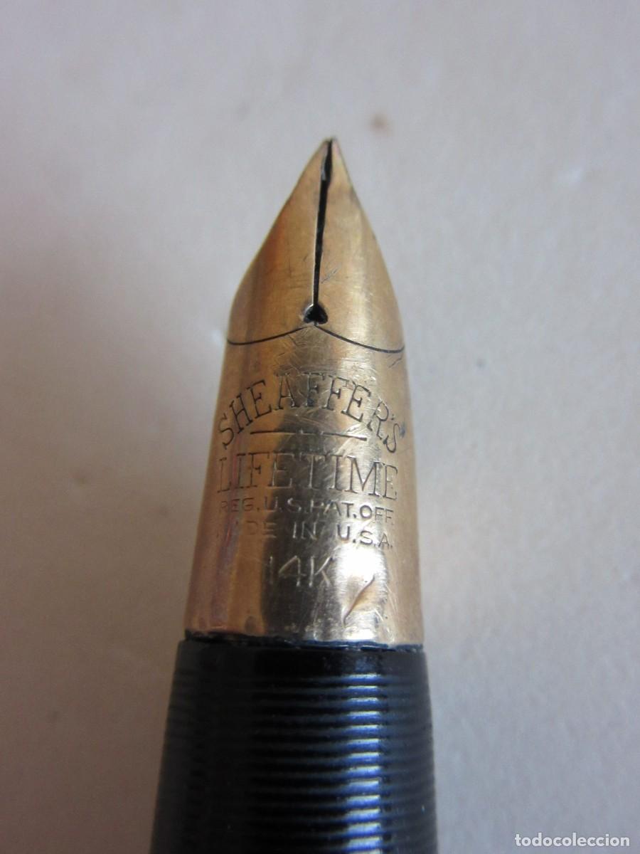 Escriban&iacute;a: PLUMA SHEAFFER LIFETIME 14K - Foto 5