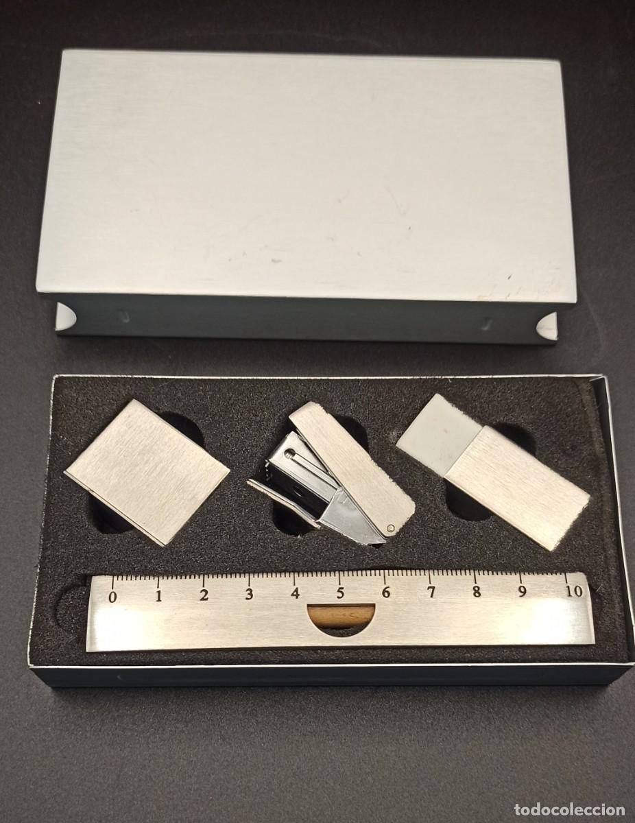 Escriban&iacute;a: Kit oficina en caja metal - Foto 1