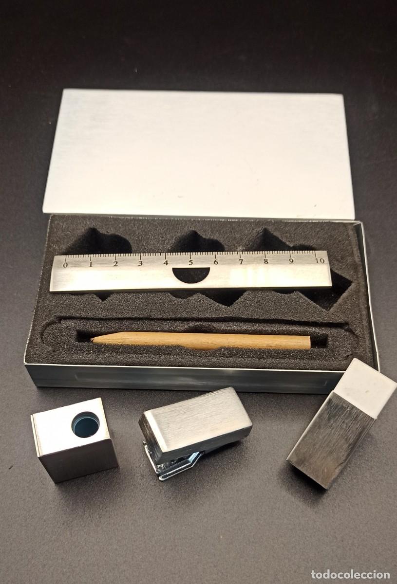 Escriban&iacute;a: Kit oficina en caja metal - Foto 2
