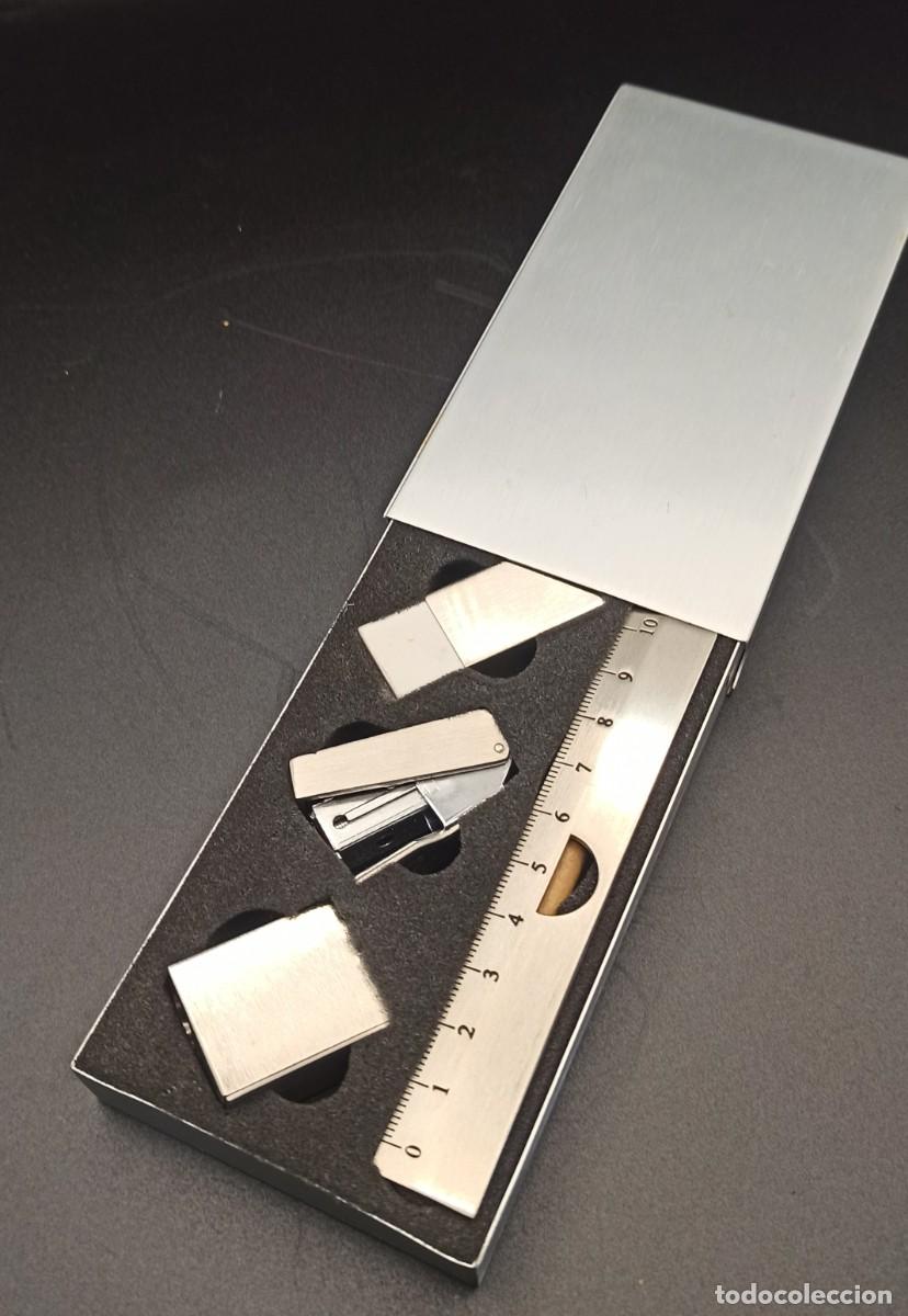Escriban&iacute;a: Kit oficina en caja metal - Foto 3