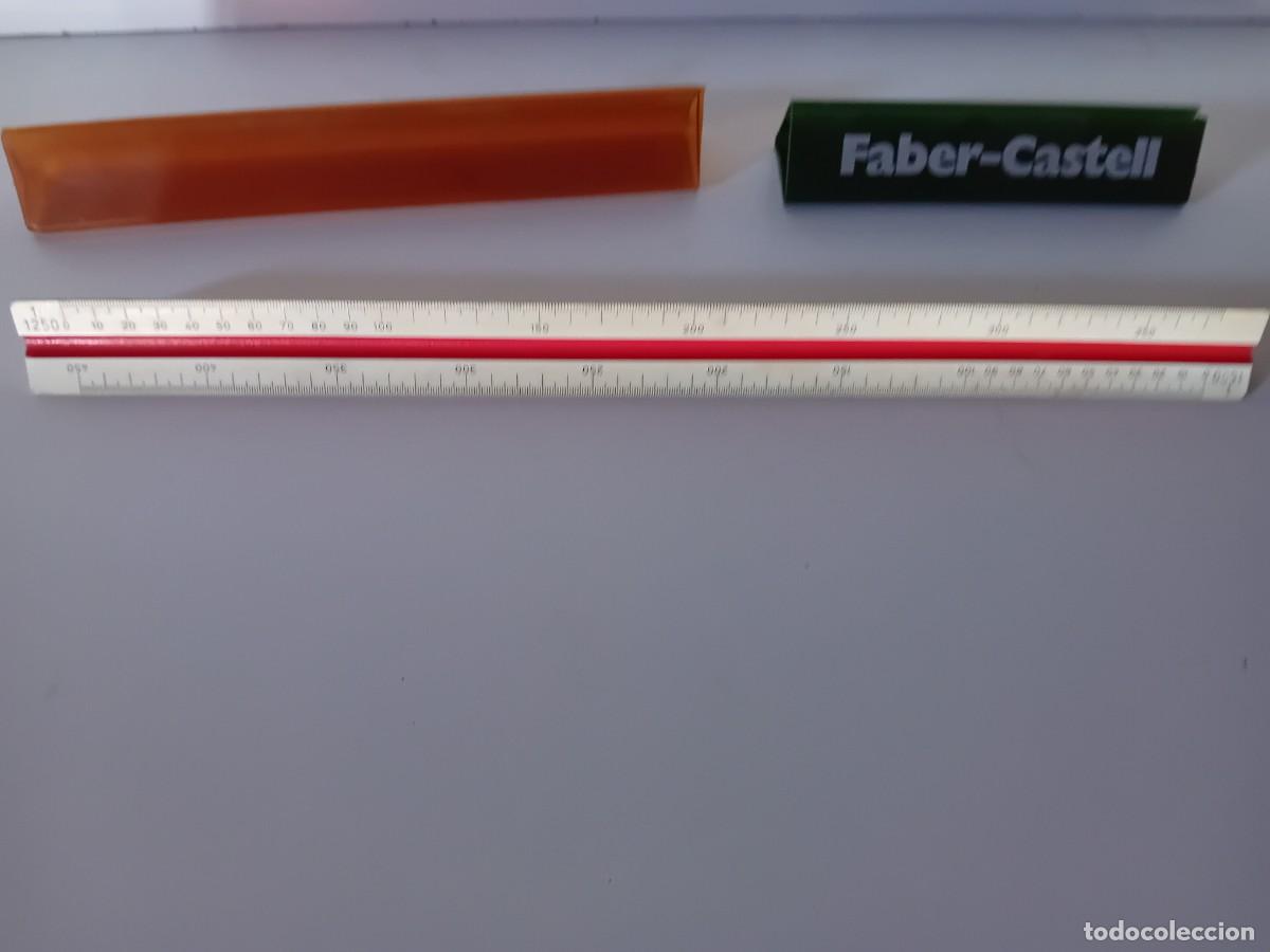 Escriban&iacute;a: Escal&iacute;metro triangular FABER CASTELL - Foto 2