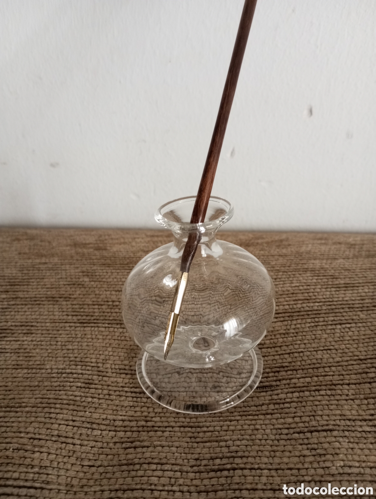 Escriban&iacute;a: Tintero En cristal 7 cms de altura - Foto 1