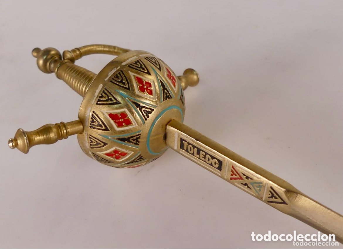 Escriban&iacute;a: ESPADA DE TOLEDO &ldquo; ABRECARTAS &ldquo; - Foto 2