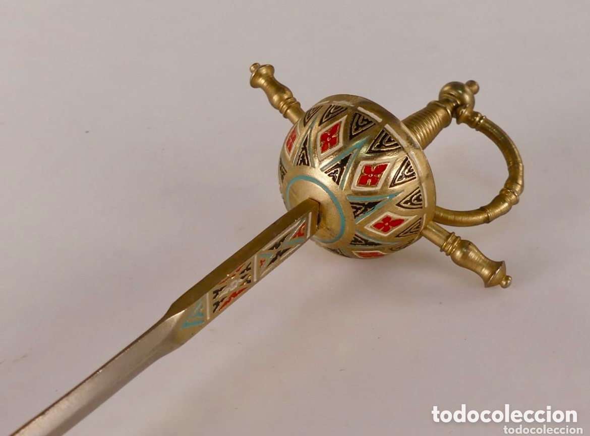 Escriban&iacute;a: ESPADA DE TOLEDO &ldquo; ABRECARTAS &ldquo; - Foto 5