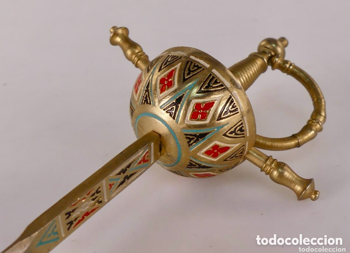 Escriban&iacute;a: ESPADA DE TOLEDO &ldquo; ABRECARTAS &ldquo; - Foto 6