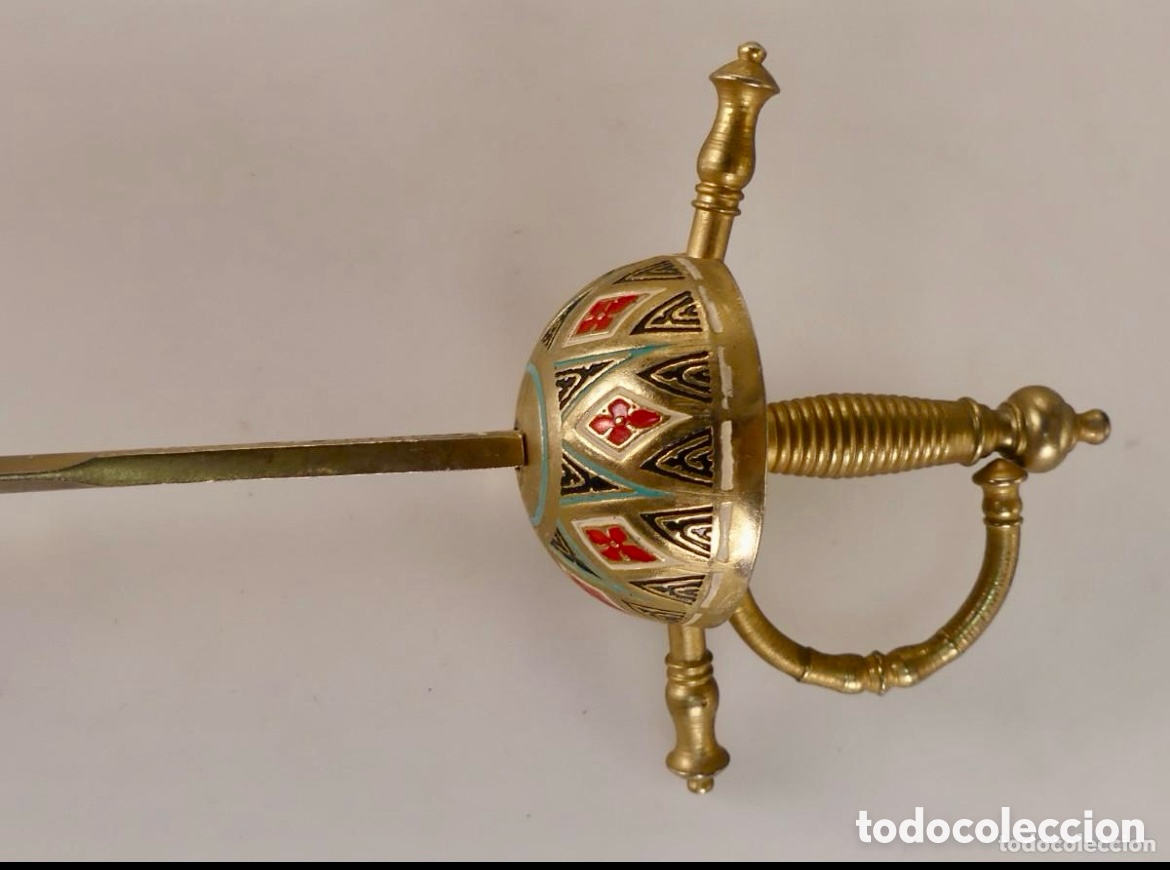 Escriban&iacute;a: ESPADA DE TOLEDO &ldquo; ABRECARTAS &ldquo; - Foto 7