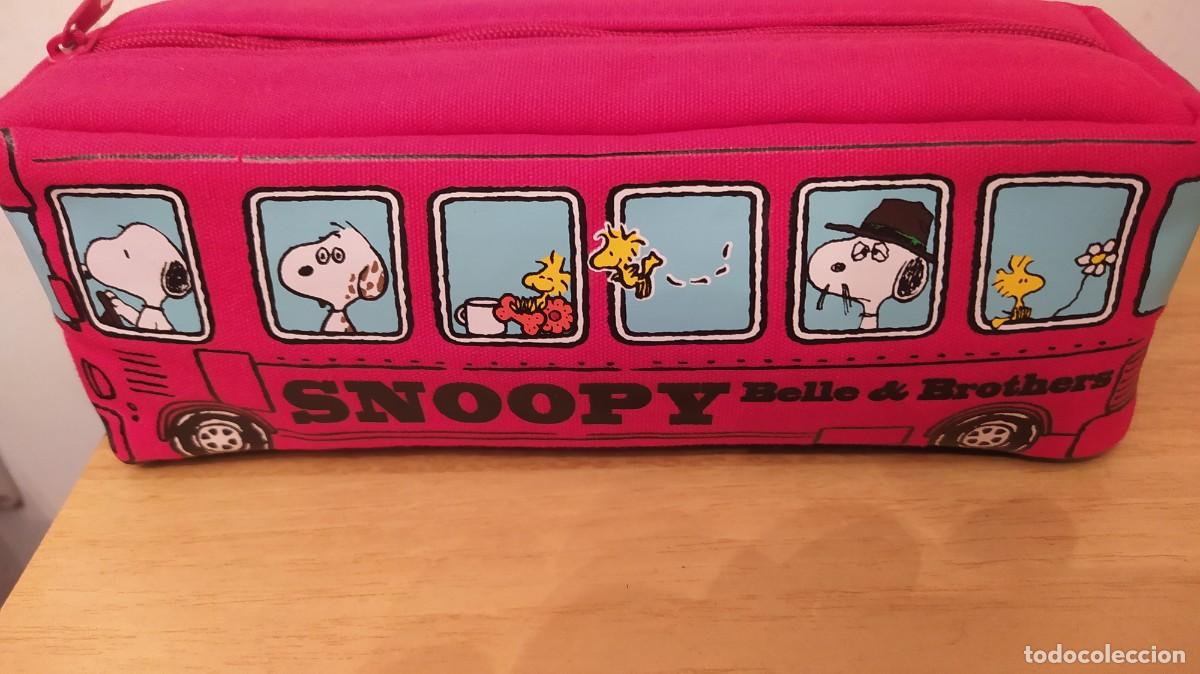 Escriban&iacute;a: Plumier estuche Snoopy peanuts a ESTRENAR CON LA ETIQUETA - Foto 1